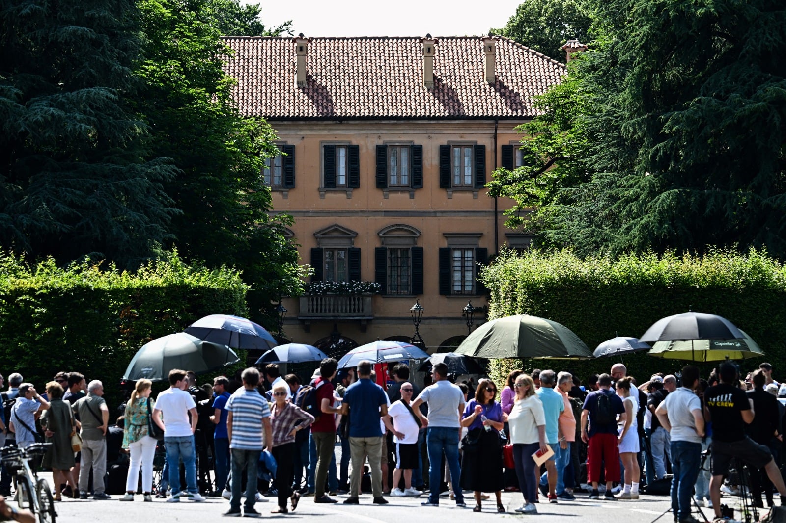 Villa San Martino, la residencia de Berlusconi.