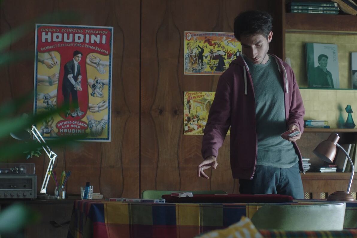 "Es también un cuento de hadas", dice el director de "Giro de ases". 