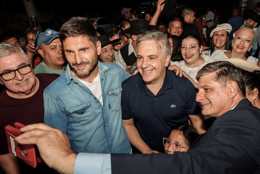 Pullaro y Llaryora en Cosquín.2026