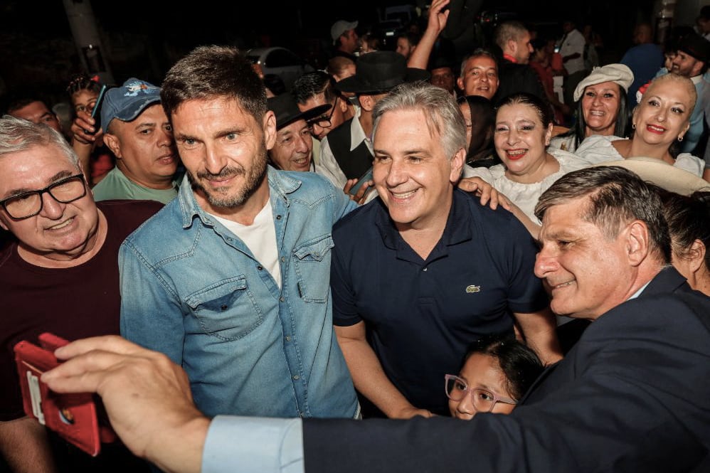 Pullaro y Llaryora en Cosquín.2026