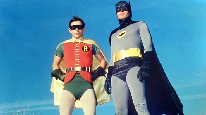Robin & Batman, cuestión de tamaño.
