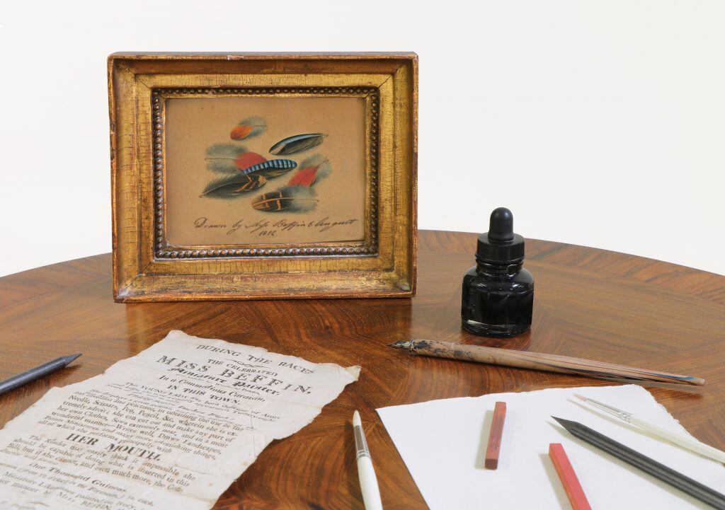 Study of Feathers, 1812