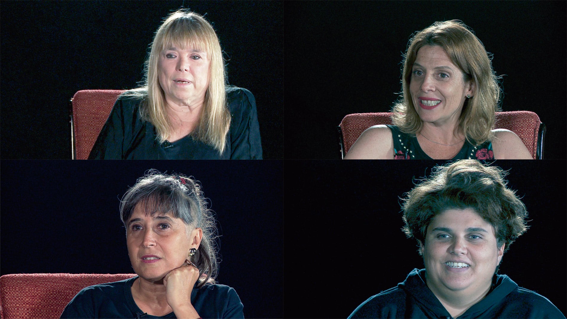 María Moreno, Valeria Lois,Paula Jiménez España, Maruja Bustamante.