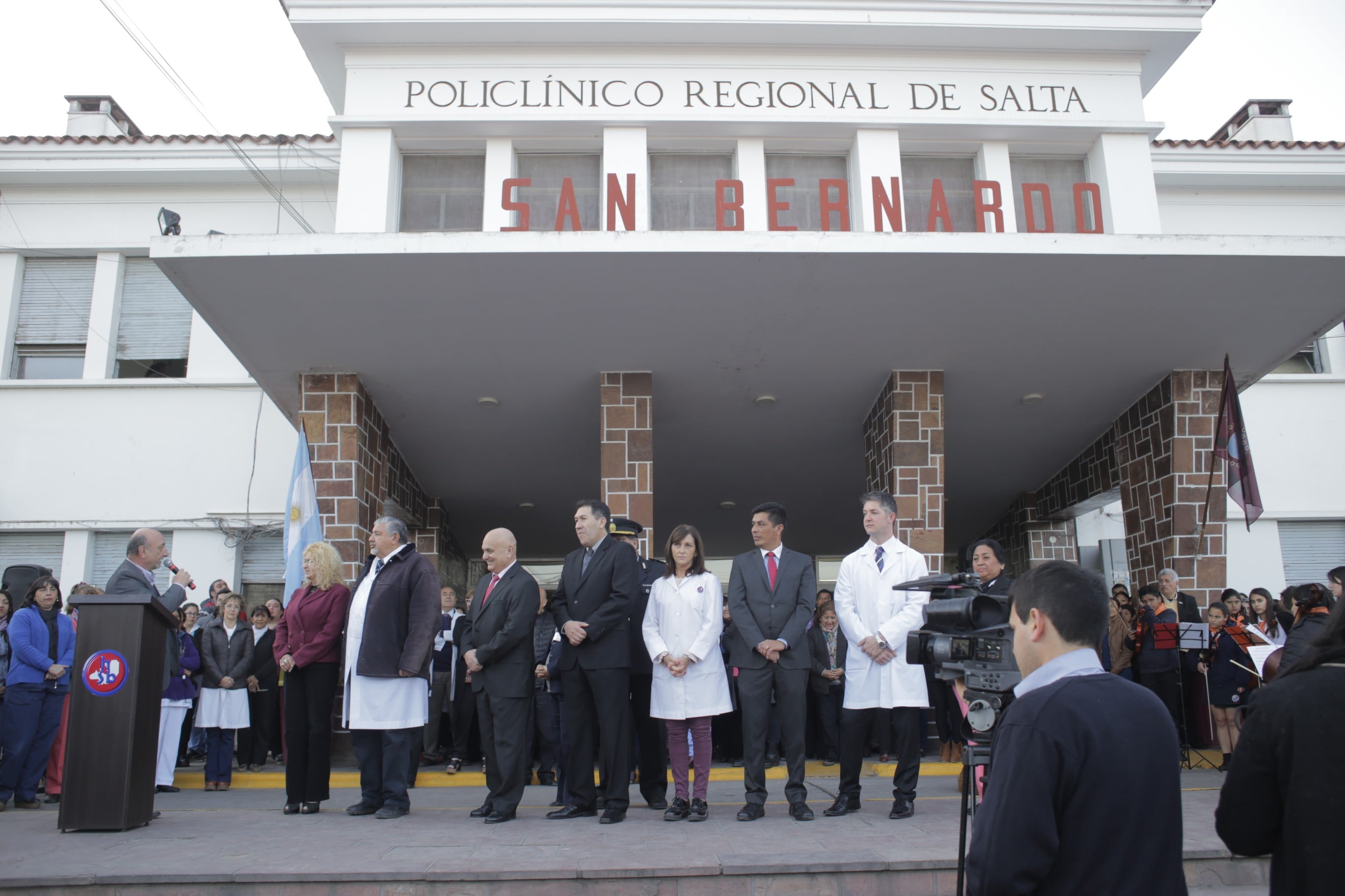 El Hospital San Bernardo festejando su día