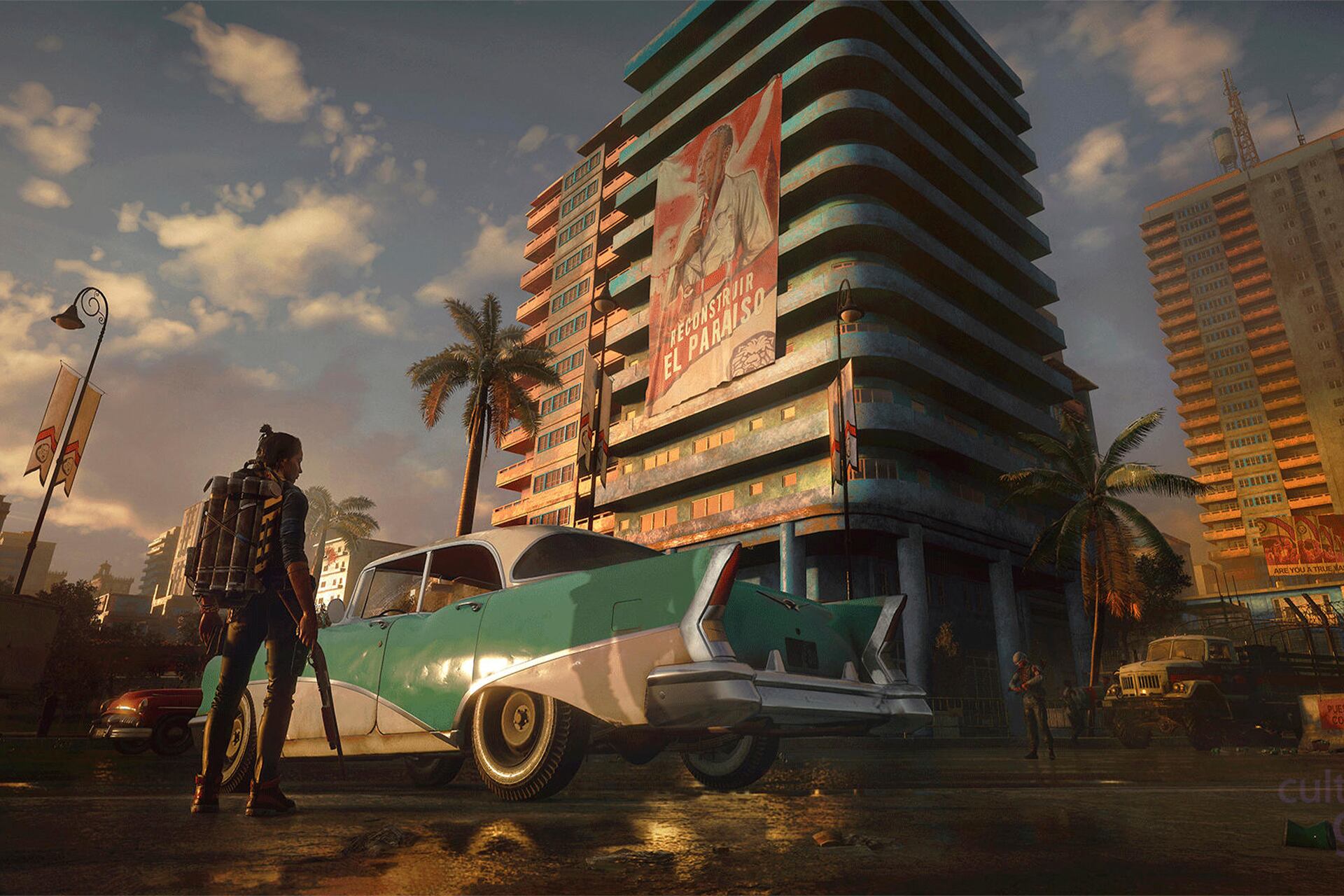 Far Cry 6 nos pone en la piel de Dani Rojas para participar de una guerrilla que busca derrocar al dictador de una isla tropical.