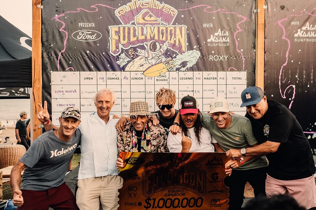 El Team Luna Llena, ganador de la competencia por equipos