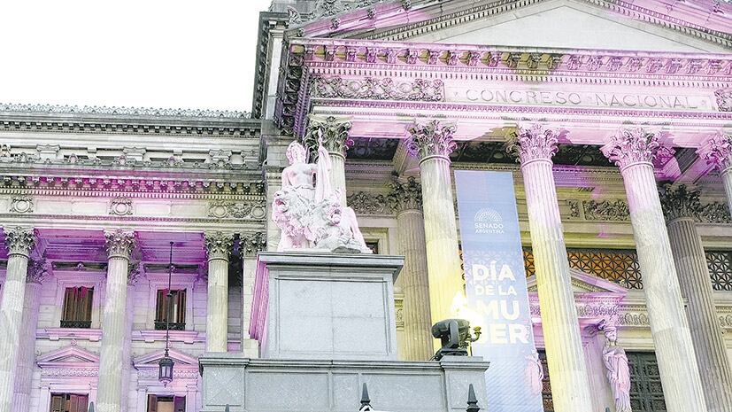 Las acciones para este 8M se organizaron durante todos los viernes de febrero.