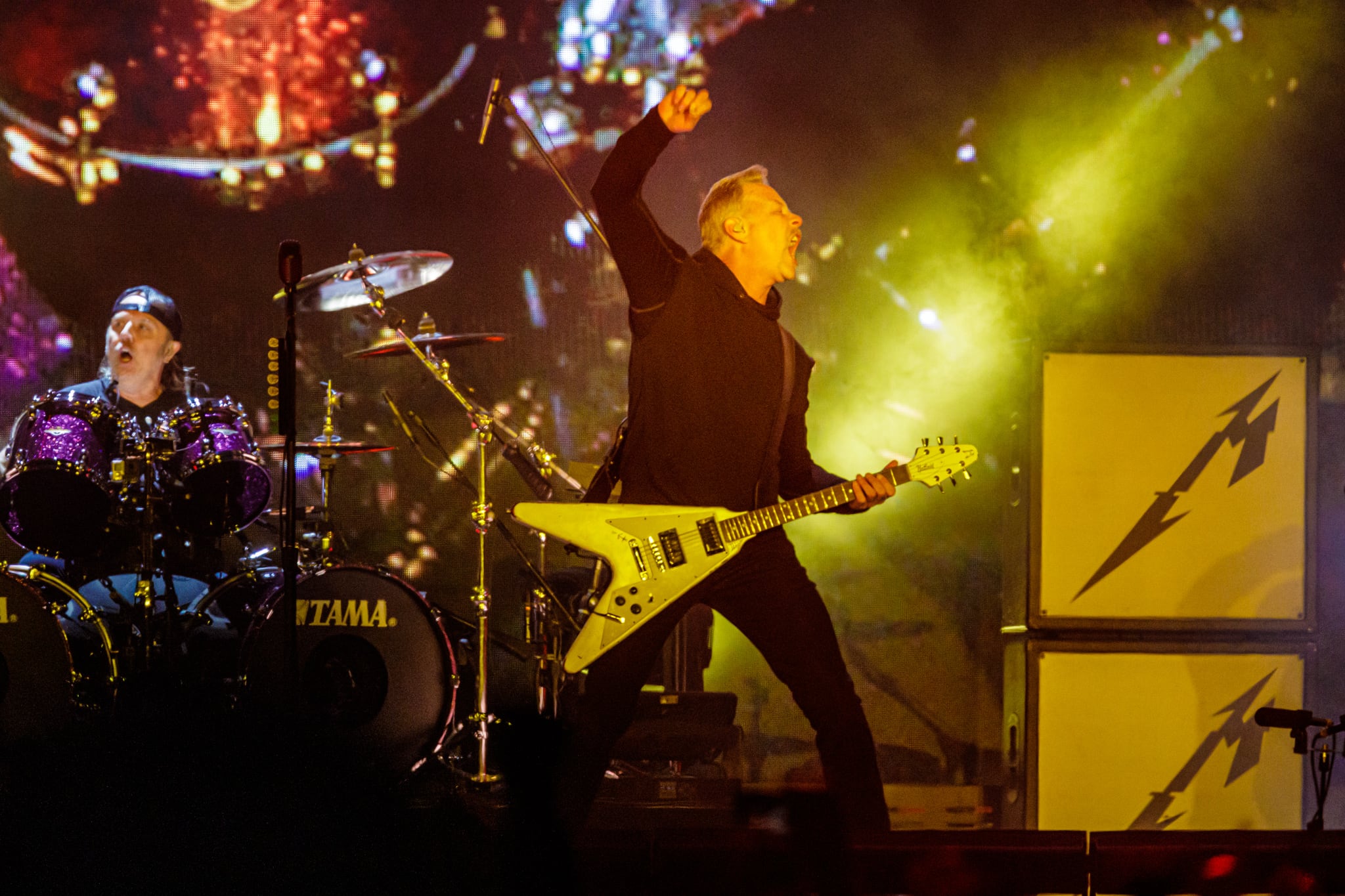 Lars Ulrich y James Hetfield, los pilares sobre los que se asienta Metallica.