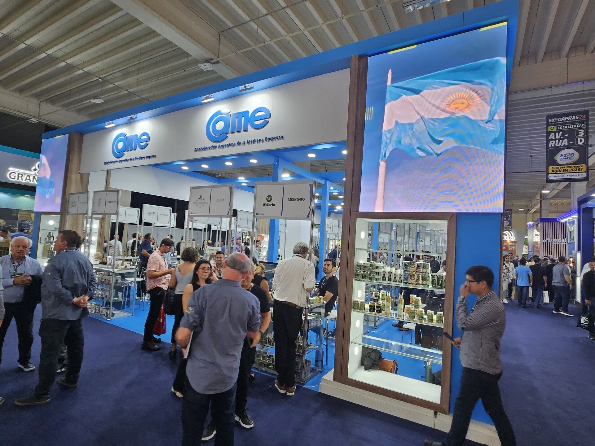 Mas de 90 empresarios argentinos buscan colocar sus productos en Brasil