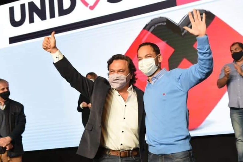 Sáenz con Emiliano Durand