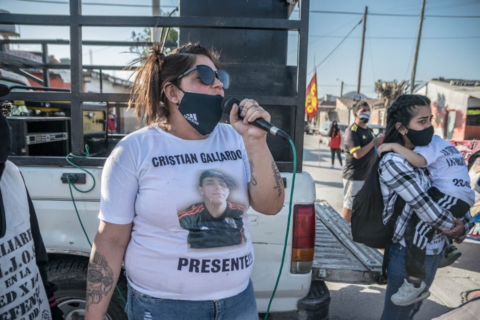 Mariel Gallardo, hermana de Cristian