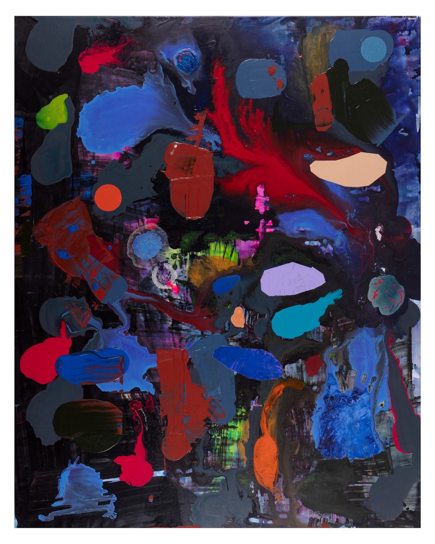 Pintura de Carlos Bissolino. Abajo: Otra pintura de Bissolino.