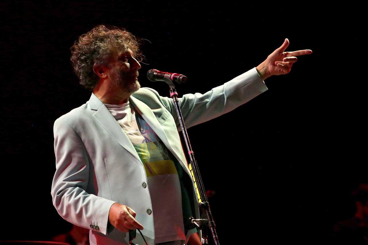 Fito Páez hizo su primera presentación en el Festival Nacional de Folclore de Cosquín.
