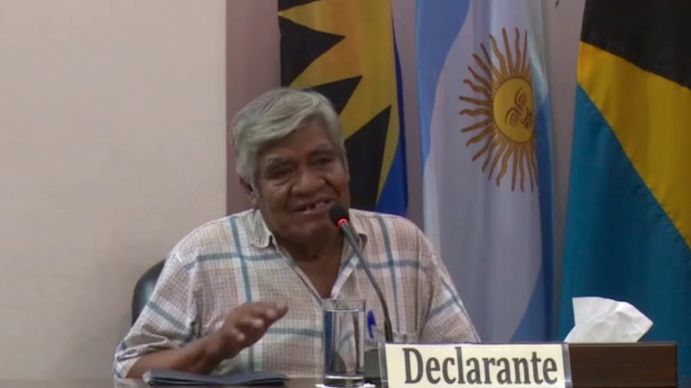 Francisco Pérez, cuando expuso ante la Corte Interamericana 