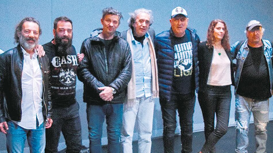 Fabián Vena, Juan Fernández, Claudio Garófalo, Jorge Eines, Norberto Verea, Paula Rodríguez y Pedro Saborido.