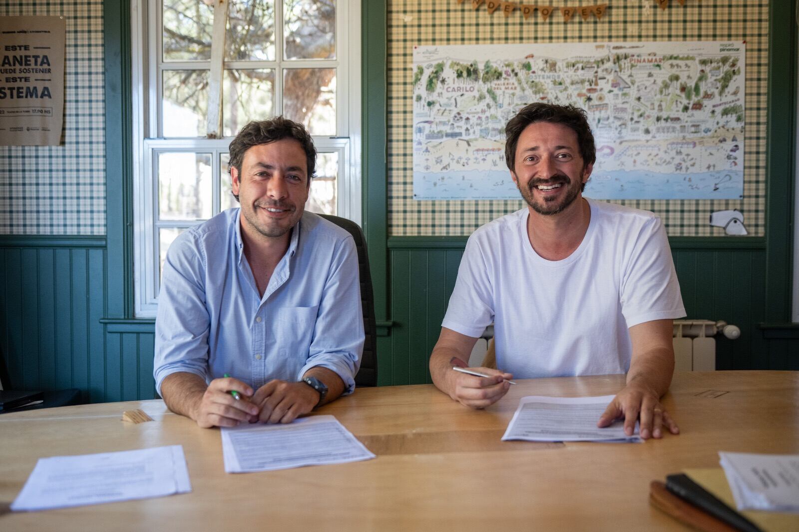 Juan Ibarguren y Martín Yeza. 