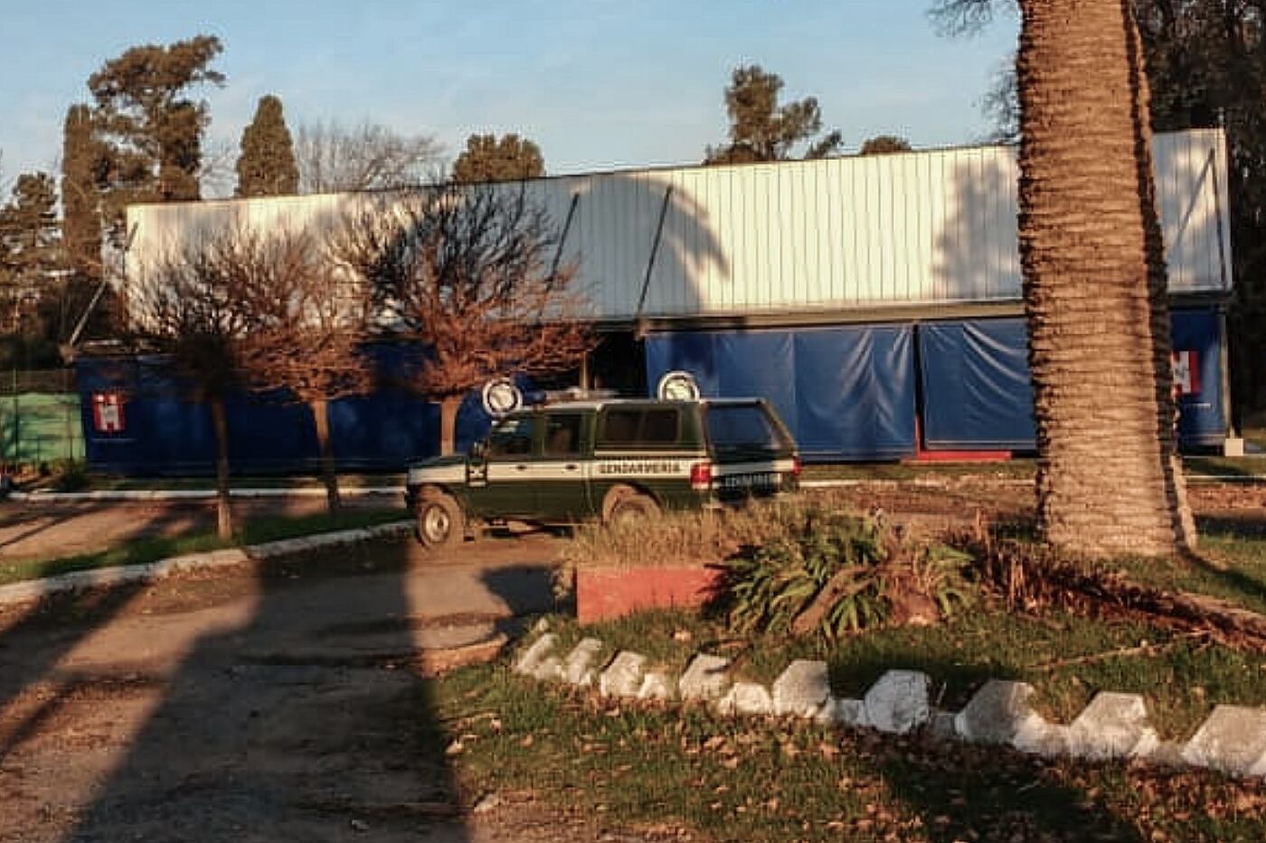 El operativo del domingo estuvo a cargo de la Gendarmería.