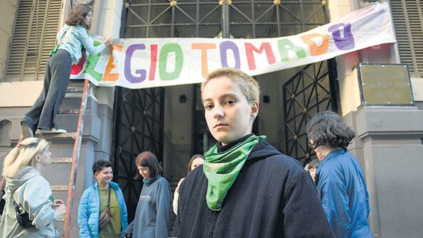 Ana Belatti, presidenta del Centro de Estudiantes del colegio Carlos Pellegrini.