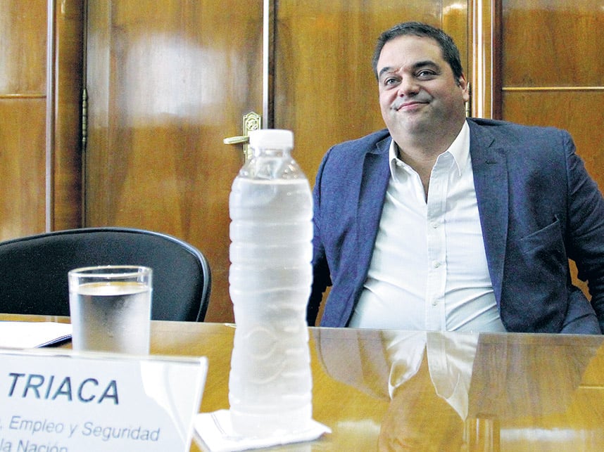 Jorge Triaca fue denunciado ante la OIT por discriminar y perseguir a trabajadores con actividad sindical.