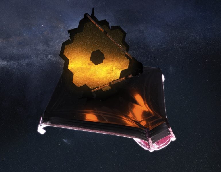 El telescopio de la NASA James Webb costó unos 10.000 millones de dólares.