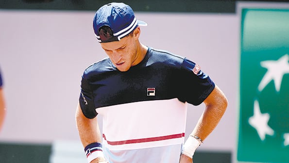 Schwartzman perdió 6-3, 6-2 ante el croata Cilic.