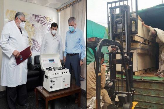 Equipamiento entregado al Hospital de Orán 