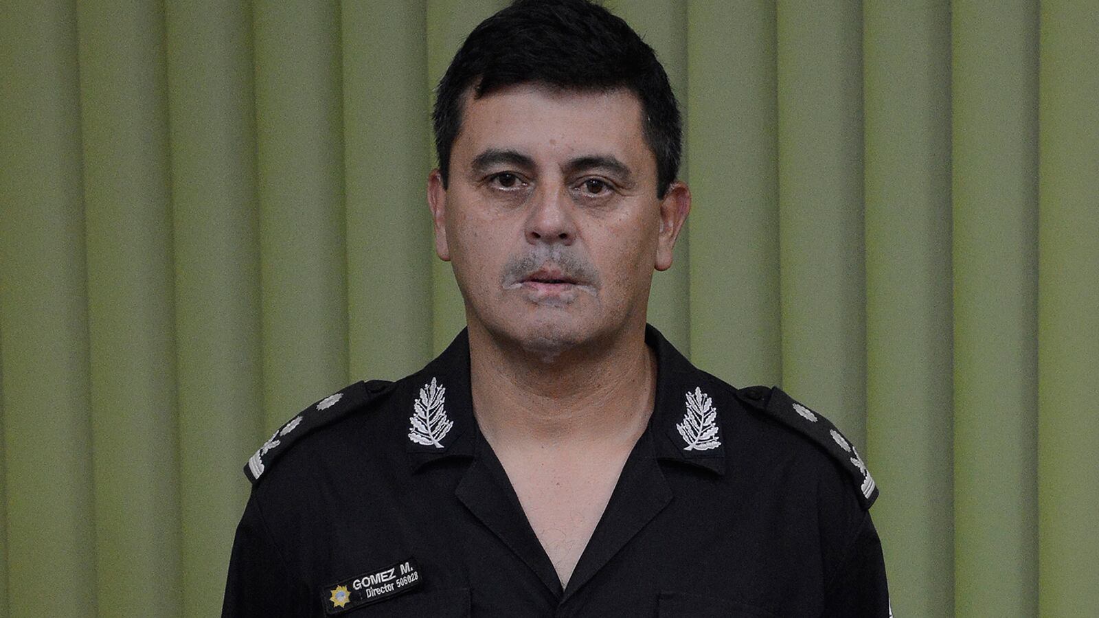 El jefe de la Unidad Regional II de la Policía provincial, Marcelo Gómez.