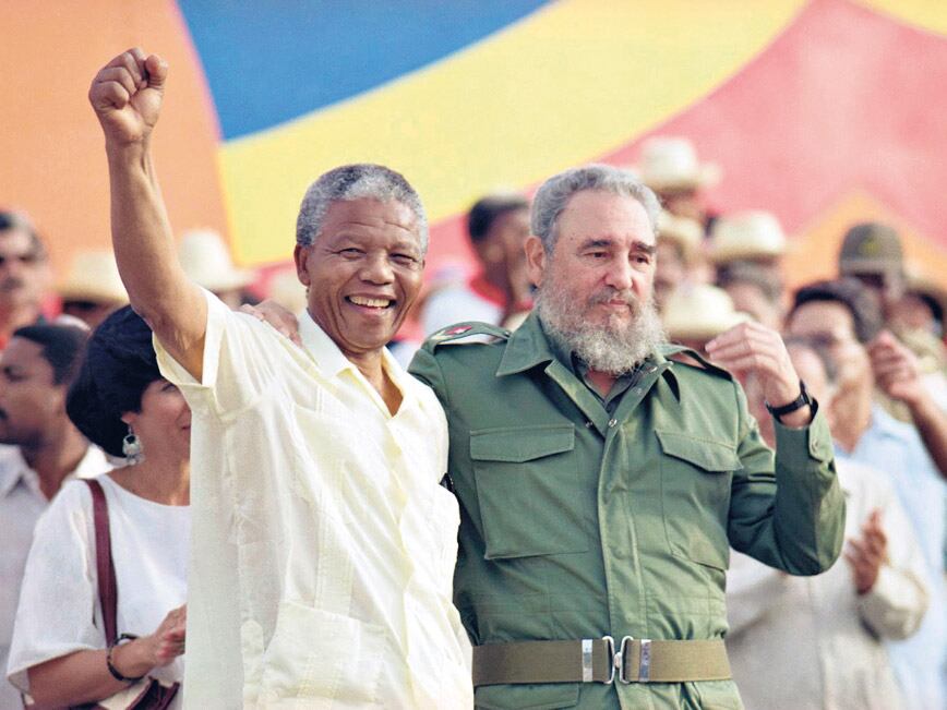 Mandela: “En la historia de Africa no existe otro caso de un pueblo que se haya alzado en defensa de uno de nosotros”.