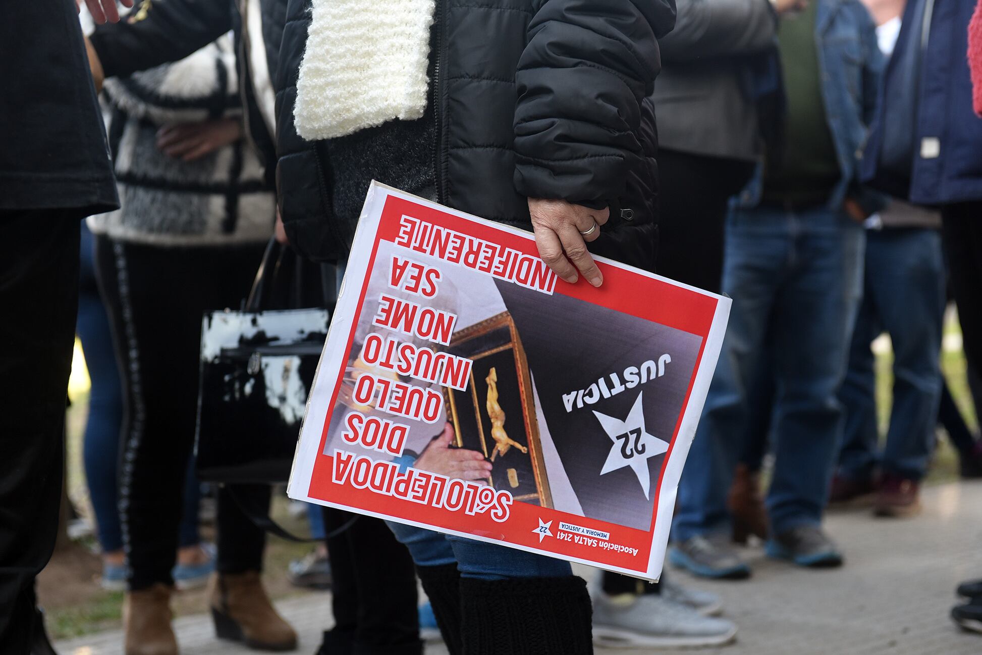 Hubo repudios e impotencia tras el fallo.