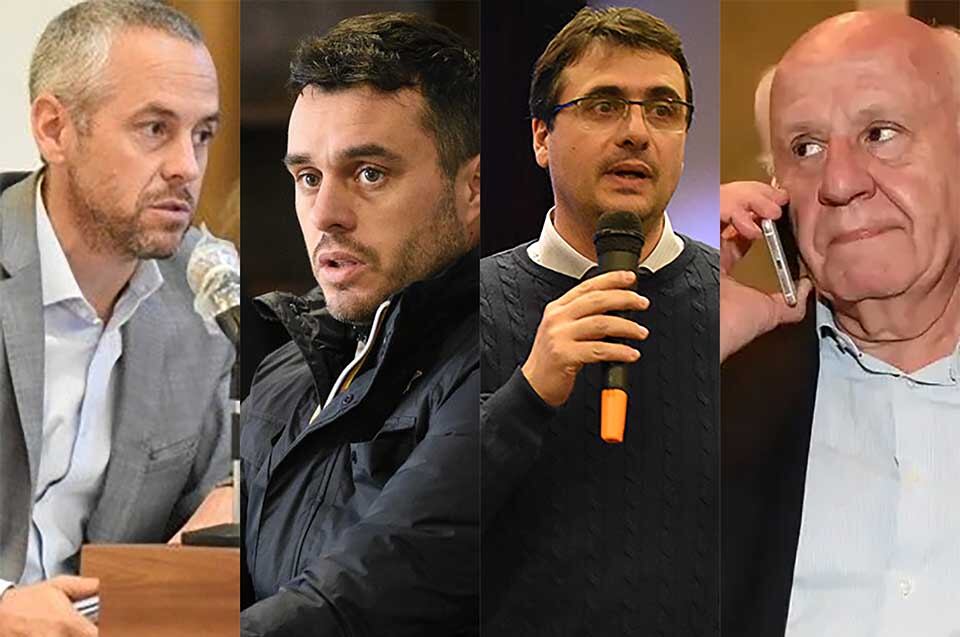 Boggiano, Valentini, Chale y Tessandori. 