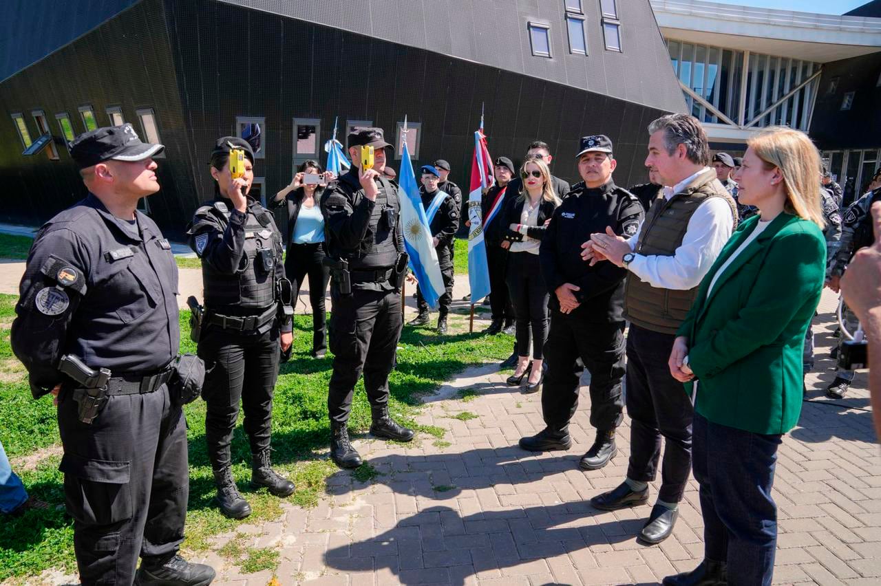 El acto se hizo en la Estación Policial Sudoeste de Rosario.