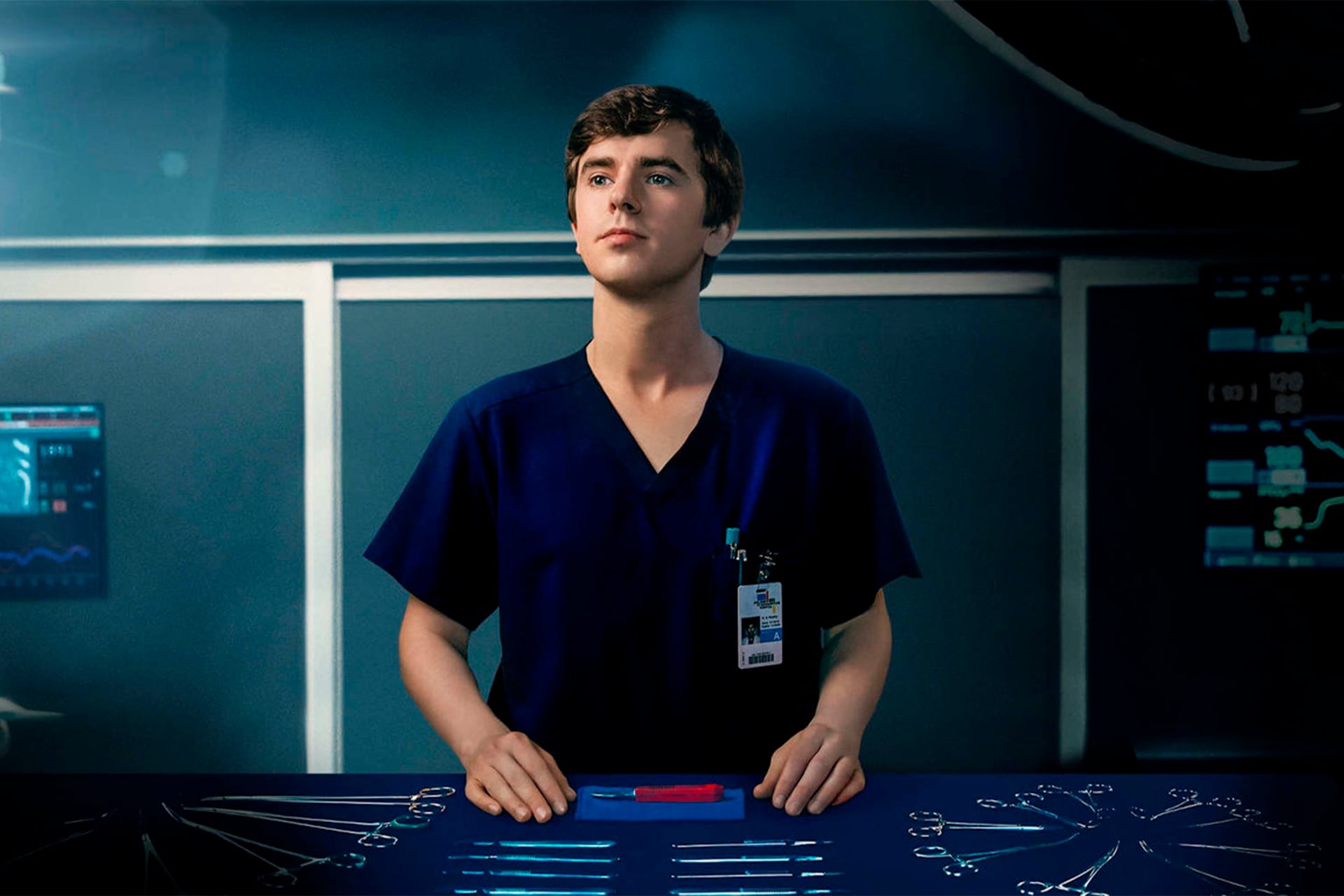 The Good Doctor (Amazon Prime Video, 9/4) tiene a Freddie Highmore en el papel de un joven cirujano con autismo.