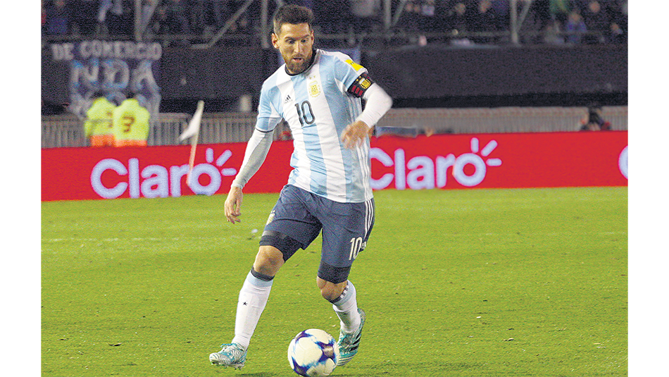 Lionel Messi, la figura principal del seleccionado de Sampaoli.