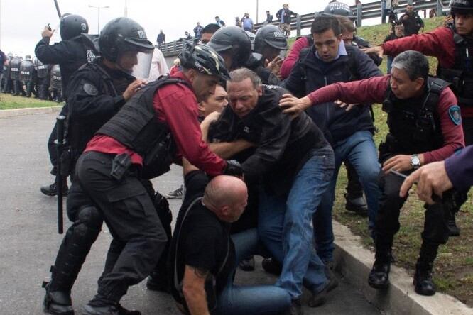 Sergio Berni sobre el accionar de la Policía de la Ciudad: “Complicó las cosas”. Imagen: Télam.