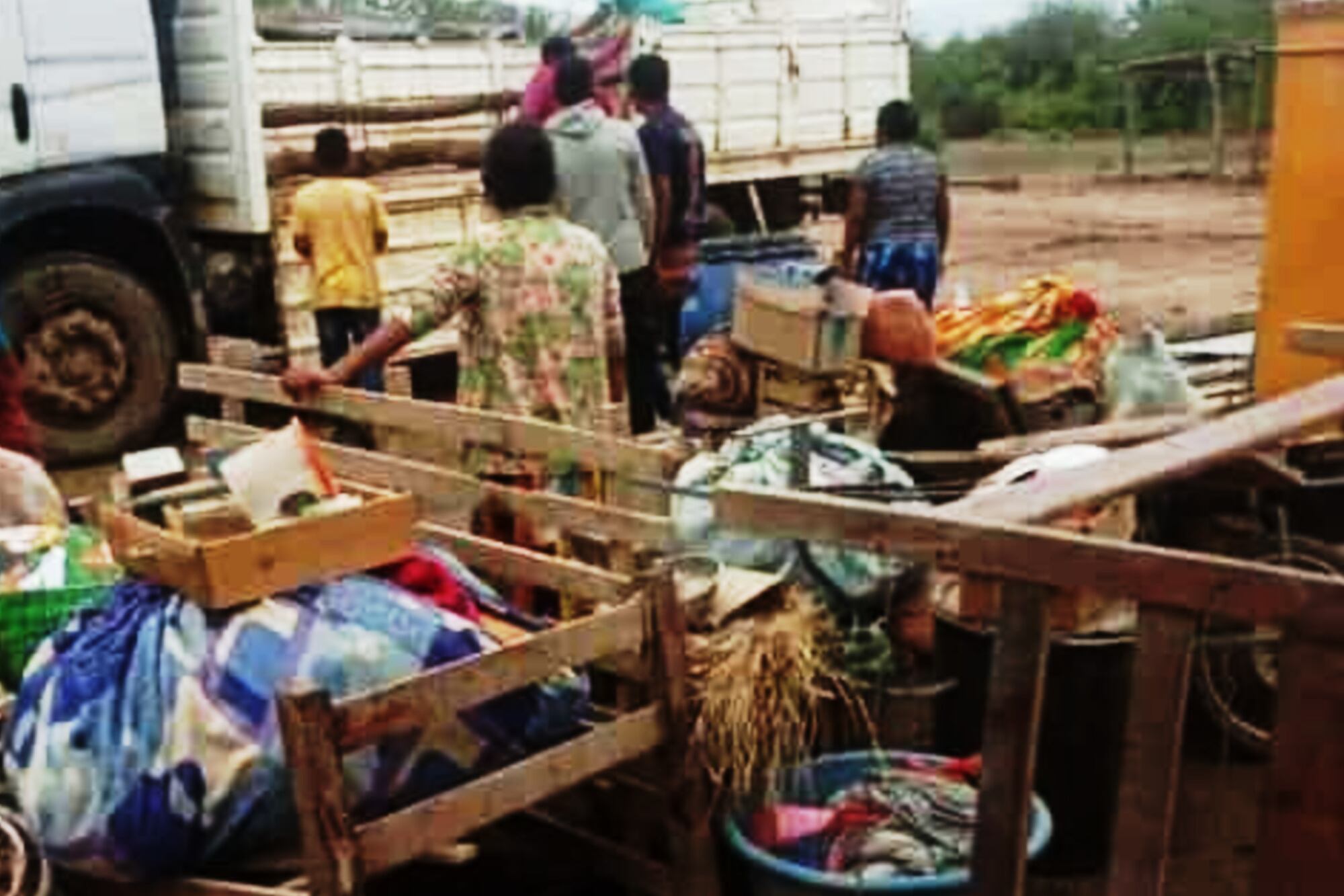 Evacuación en Misión San Luis