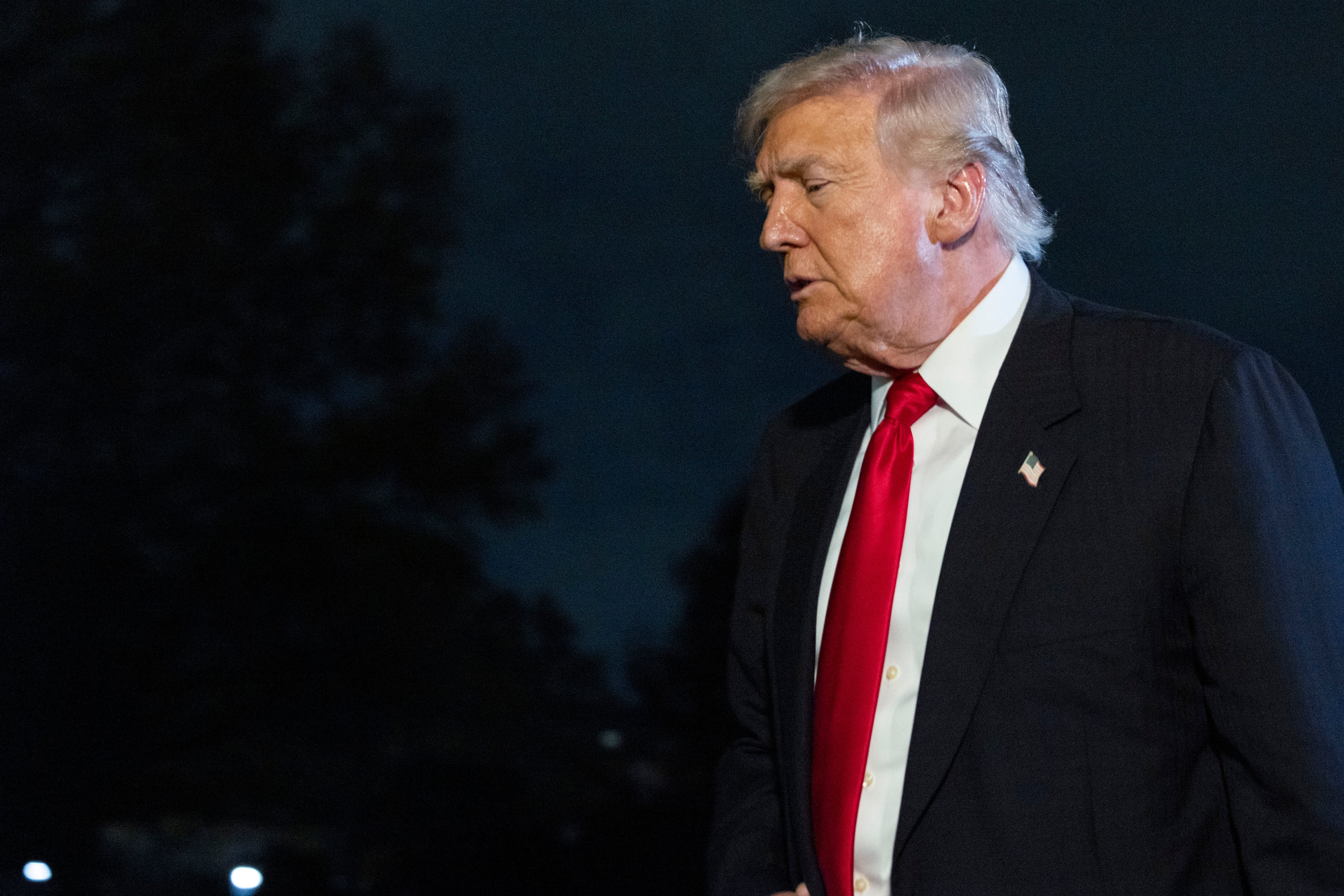  "Vamos a reabrir nuestro país muy rápidamente", dijo Trump en alusión a la reapertura de los servicios públicos