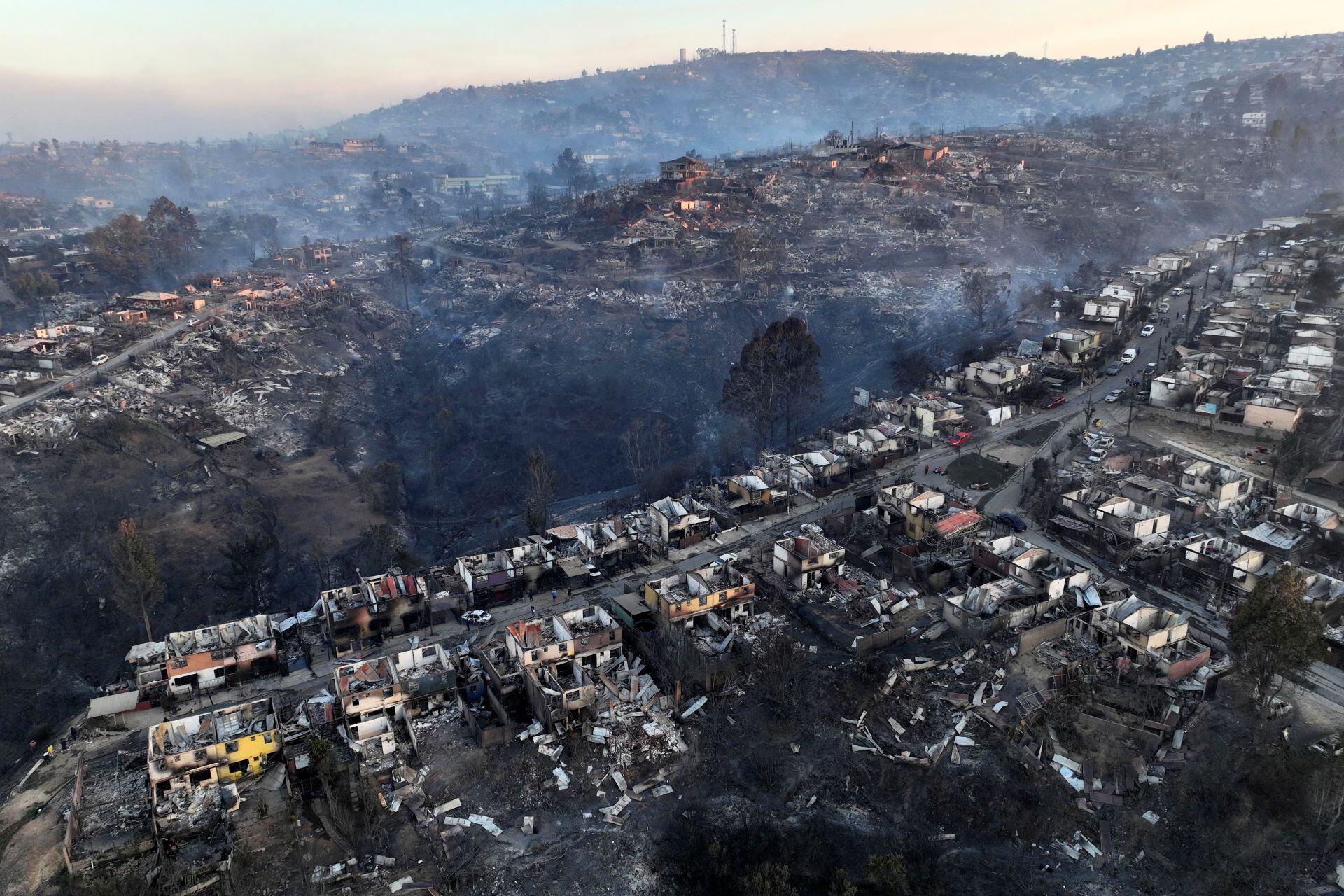 Chile declaró el estado de excepción por los incendios forestales, que ya causaron al menos 19 muertes.