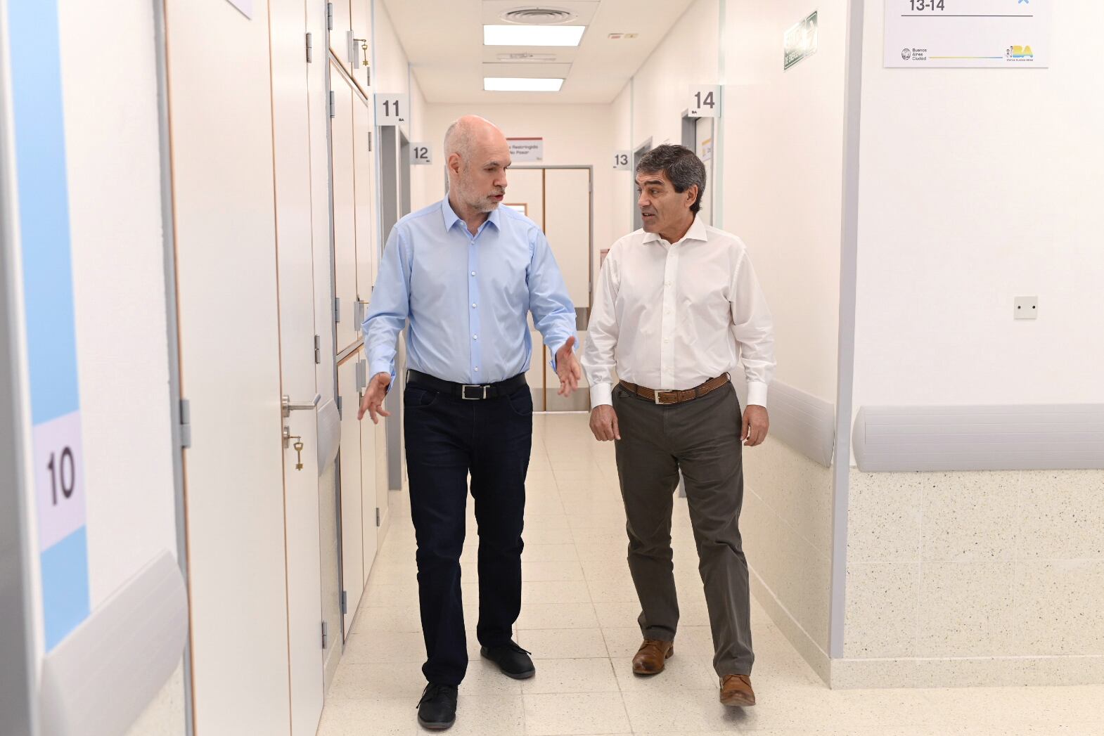 Larreta dio su apoyo implícito a Quirós, pero se limitó a decir que "la gente elegirá".