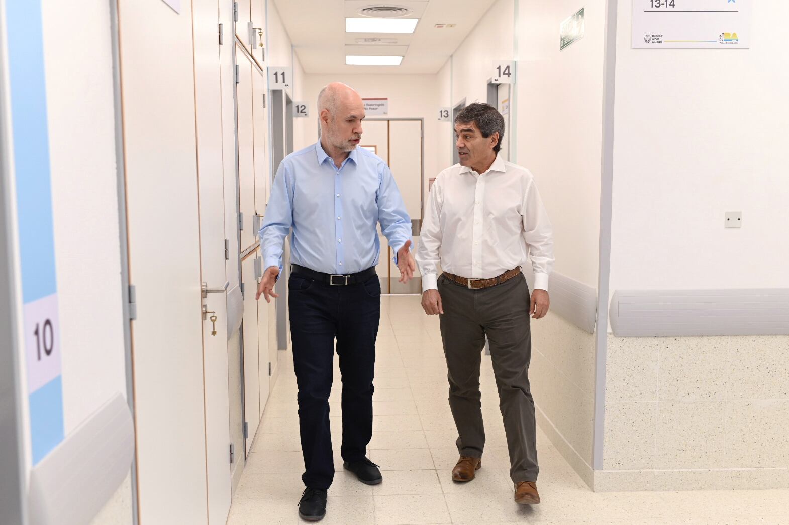 Larreta dio su apoyo implícito a Quirós, pero se limitó a decir que "la gente elegirá".