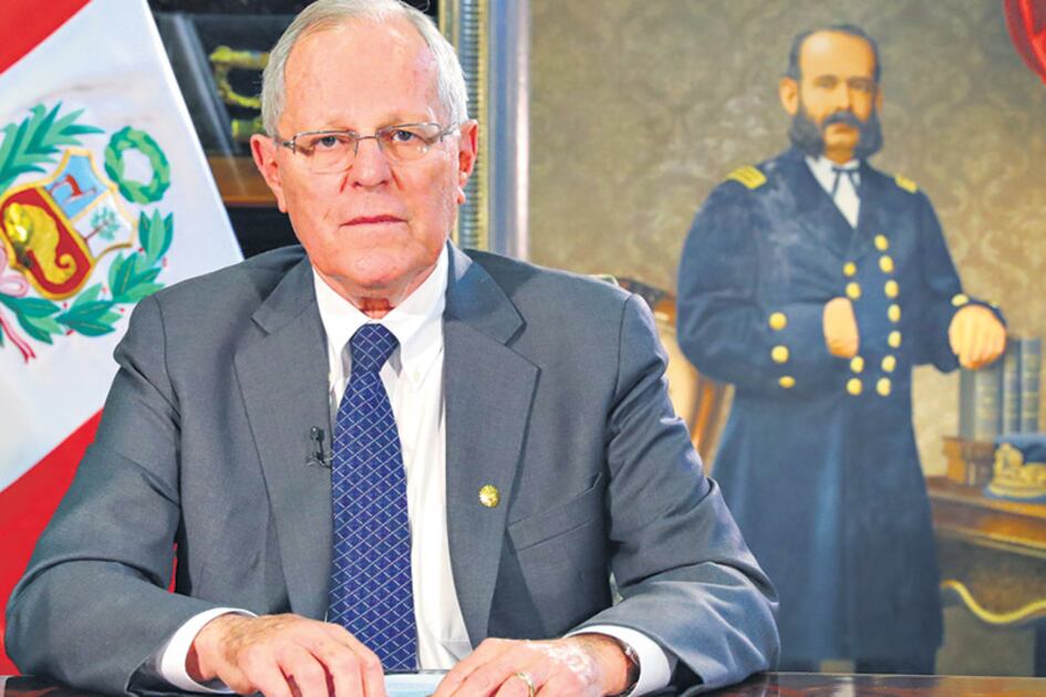 PPK dijo por TV que acepta la decisión del Parlamento peruano.