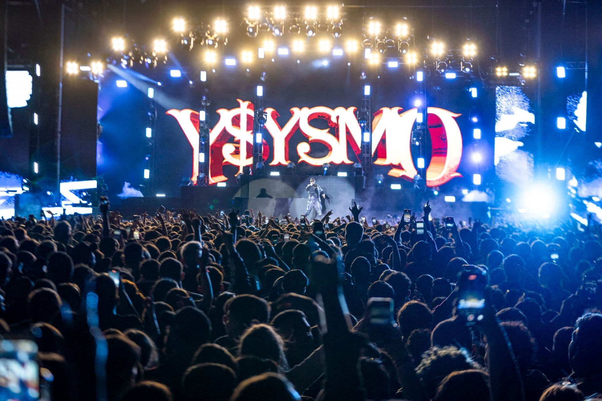 YSY A tocó en el estadio Ferro