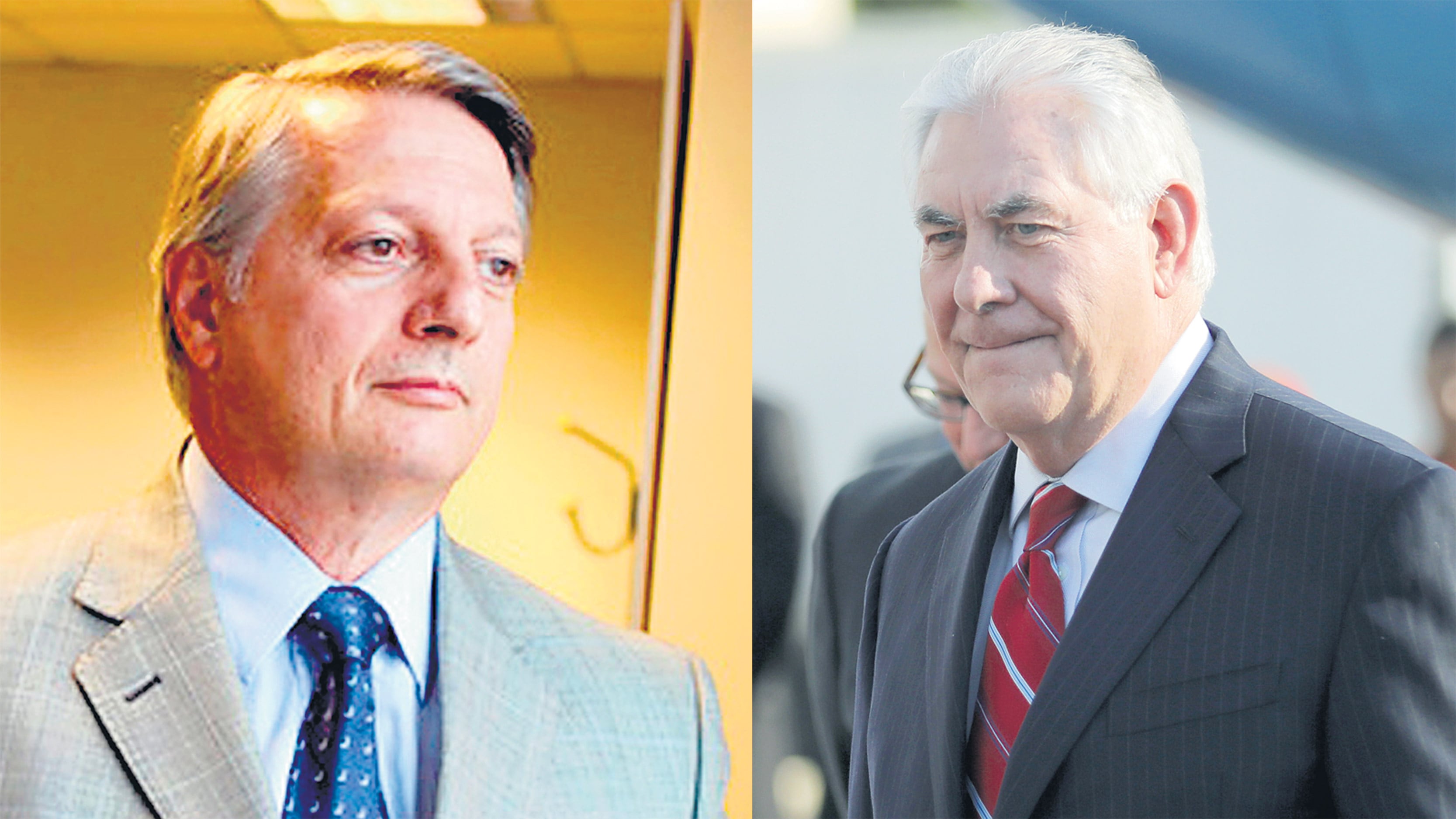 Aranguren, ministro de Energía. Rex Tillerson, jefe del USDA.