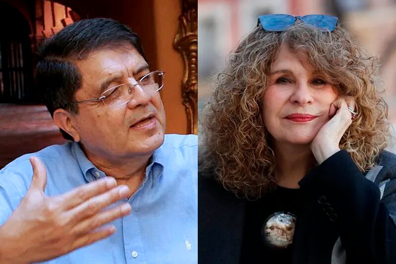 Sergio Ramírez y Gioconda Belli.