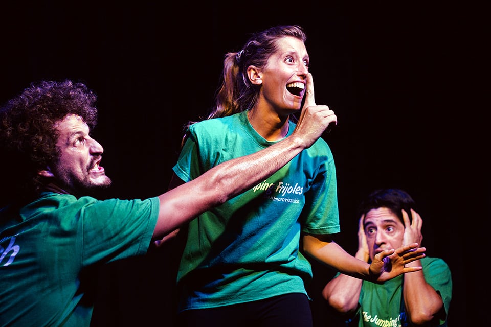The Jumping Frijoles y su desafío basado en la improvisación.