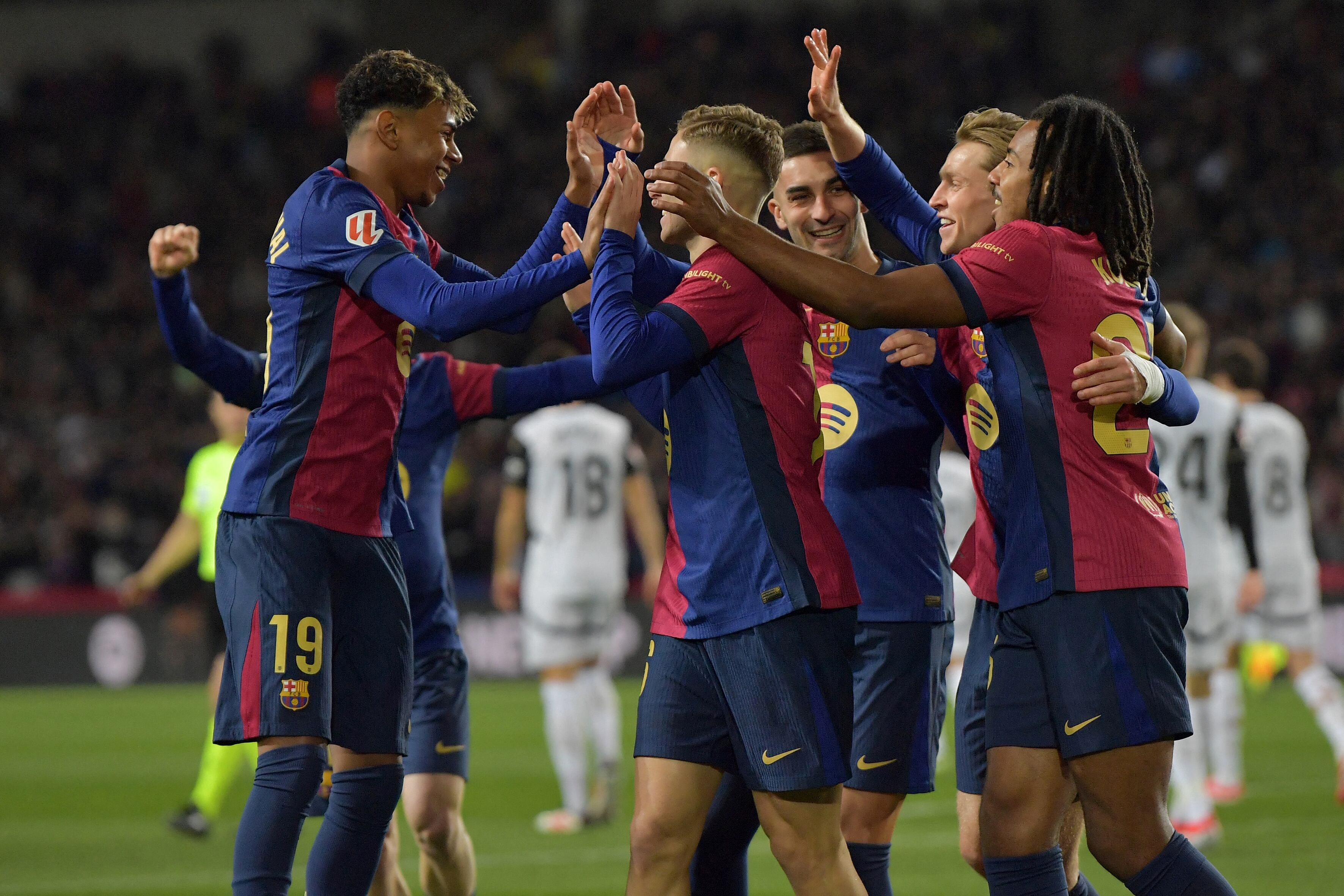 Lamine Yamal, el prodigio culé, no sumó goles pero sí una asistencia.