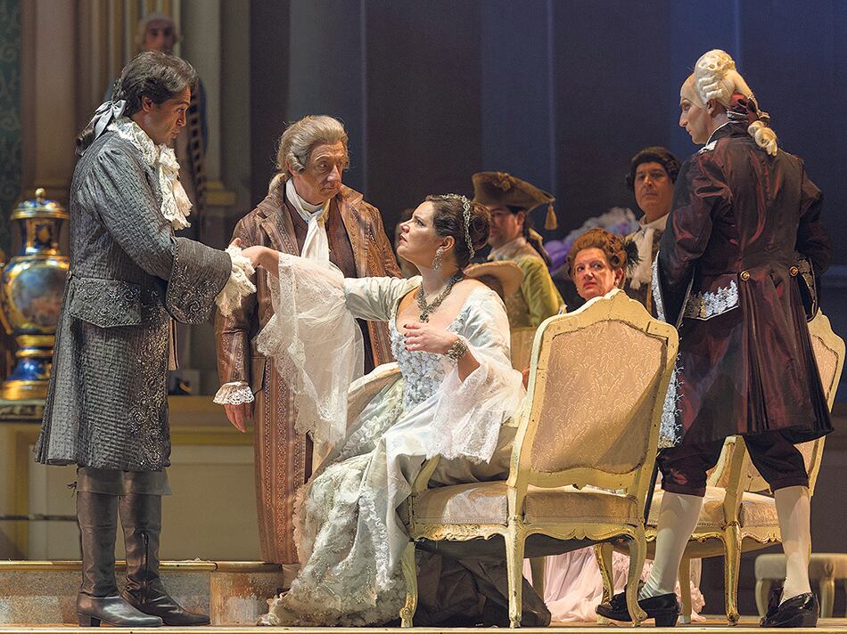 Adriana Lecouvreur se podrá ver mañana, el sábado 18, el martes 21 y el domingo 26.