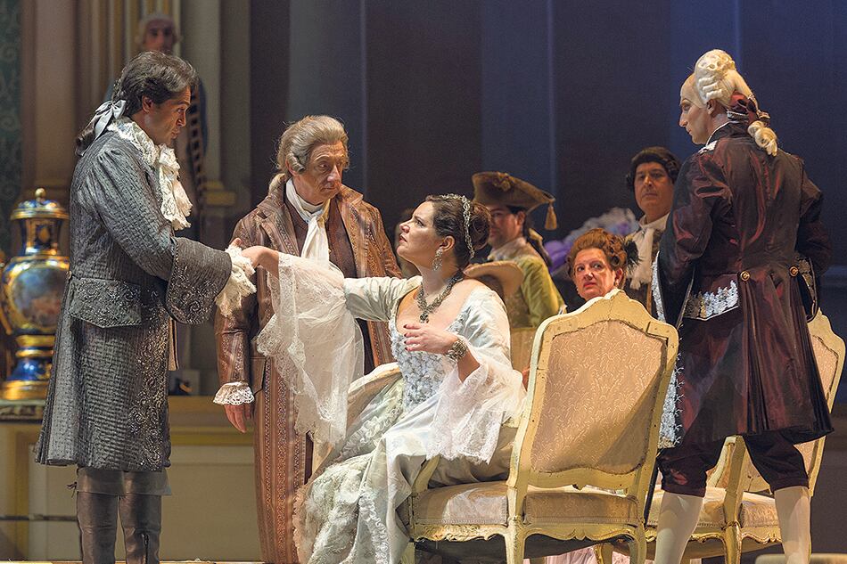 Adriana Lecouvreur se podrá ver mañana, el sábado 18, el martes 21 y el domingo 26.