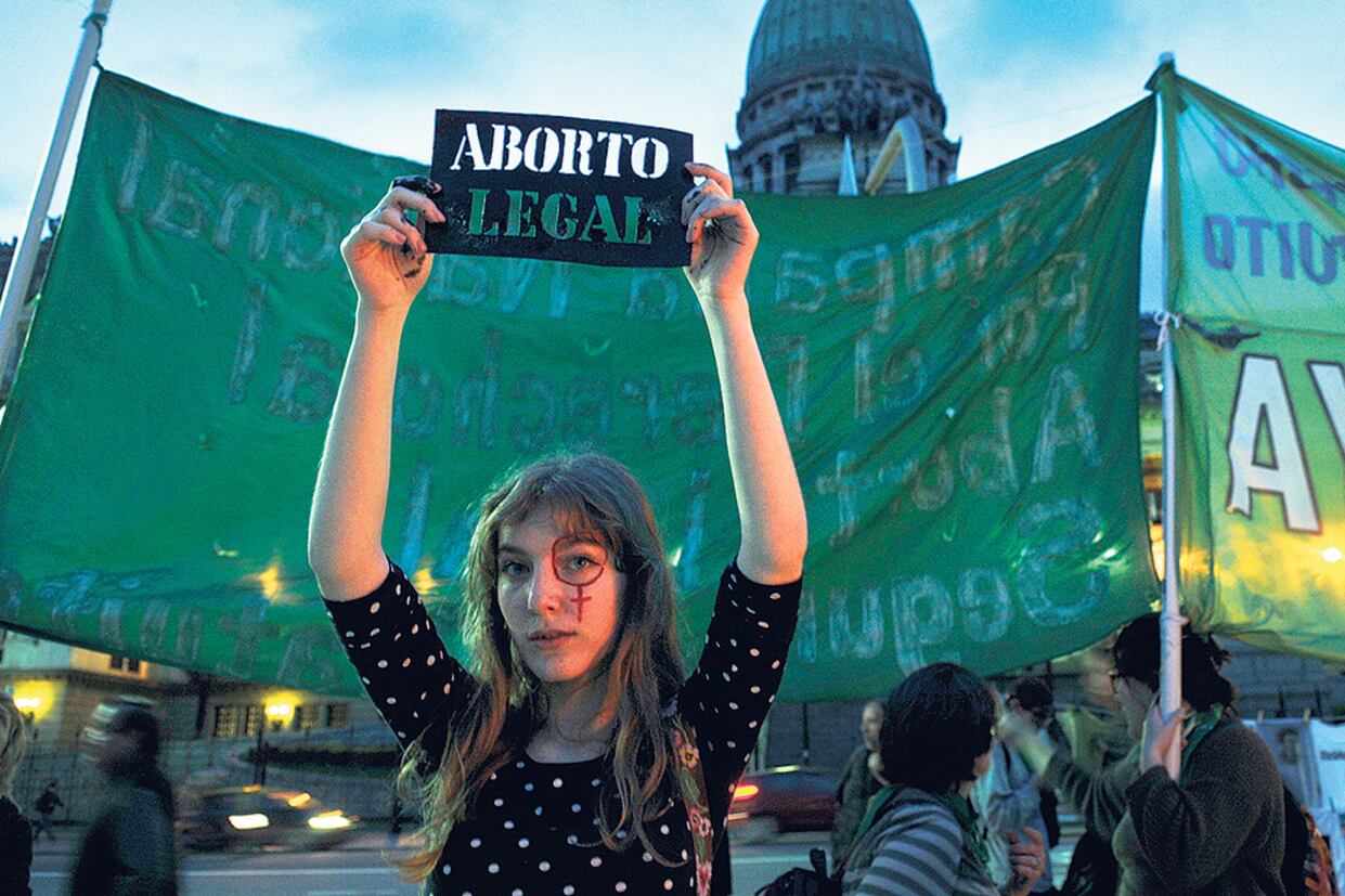 La movilización feminista impuso el aborto en la agenda política.