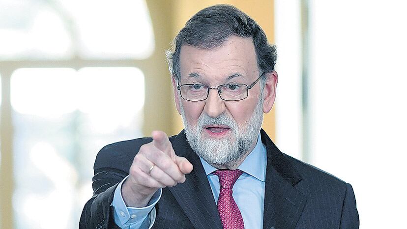 Según Rajoy, Europa no reconocerá la independencia catalana.