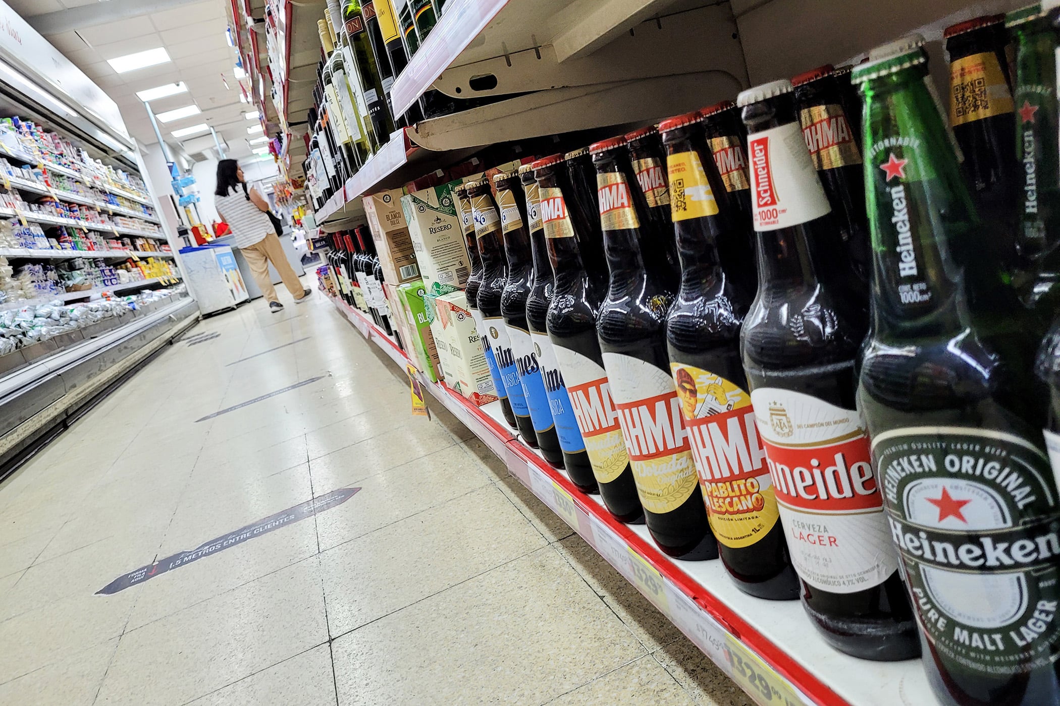 Las cervezas, seriamente afectadas por la caída del consumo
